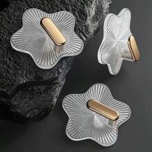 2pcs Self-Adhesive Hooks, New Wall Mount Storage Rack Bathroom Kitchen Coat Hangers, Suitable For Student Dorm - Multicolor - View 13