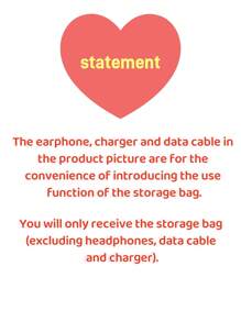 1 pieza Bolsa de almacenamiento de cable de datos con cremallera negra, bolsa organizadora con estampado UV de 26 letras mayúsculas de corazón en los patrones A/B/C/D/E/F/G/H/Y/J/K/L/M/N/O/P/Q/R/S/T/U/V/W/S/Y/Z para cables, cargadores, auriculares - Multicolor - Ver 7