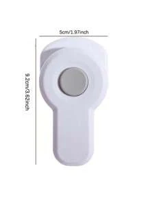 Seguro de seguridad para el horno, cierre de puerta para refrigerador, cierre automático de cajón sin necesidad de perforación, cierre de puerta para dispensador de agua, sistema antiapertura seguro - Multicolor - Ver 2