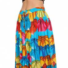 Gypsie Blu Women Summer Skirt For Casual Daily Cocktail Party Beach Dating Holidays - 彩色 - 查看 5
