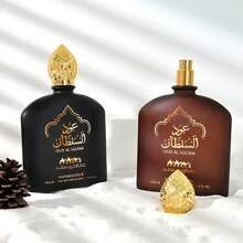 1 X Oud Al Sultan Hand Wash - 3.4 Oz Arabian Fragrance Spray, Woody Scent, Long Lasting Fragrance, Alcohol Free Liquid, Great For Dating And Daily Wear, Unique Gift For Men - Red - View 4
