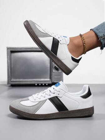 德国训练鞋女士休闲运动鞋软底校园风格百搭运动鞋