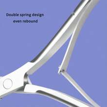 1pc Stainless Steel Cuticle Trimmer, Precise & Sharp Cuticle Cutter, Professional Nail Grooming Tool For Hangnail Removal, Ideal Gift
