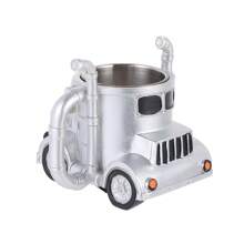 1 件手工制作的卡车咖啡杯 11 盎司半挂车形状陶瓷咖啡杯 送给咖啡和卡车爱好者的独特礼物 卡车司机 送给卡车司机的礼物 男士 - 彩色 - 查看 15