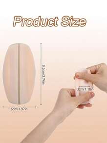 6pcs Silicone Bra Strap Pads, Invisible Non-Slip Comfortable Bra Strap Cushions, Bra Accessory To Prevent Strap Slippage And Relieve Shoulder Discomfort (Options: 1/2/4/6PCS) Summer Cooling,Beach,Travel - Multicolor - View 4