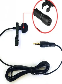 1pc Portable Karaoke Microphone - Omnidirectional Sound - Clip-On Microphone Suitable For Interviews And Singing - Perfect For Recording And Entertainment Anytime, Anywhere