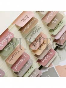 WUSITO Bible Tabs, 75 Tabs, Boho Theme, Laminated Bible Tabs For Women And Men, Bible Tabs For Study Bible, Bible Index Tabs, Bible Book Tabs, Bible Labels Tabs.,School Supplies,Back To School