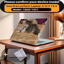 DIY Customizable Text, Photo Compatible With MacBook Air Protective Case, Available In 13/14/15/16 Inch Laptop Shells, Includes Keyboard Cover - DIY - View 20