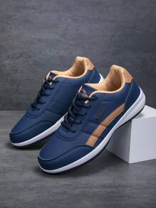 Men's Fashion Style Breathable Running Shoes With Socks, Round Toe, Low-Cut, Flat Heel, Mesh, Large Size, For Cross-Border