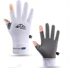 1 Pair Unisex Outdoor Cycling Sports Half Finger Gloves