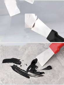 2pcs Angled Cleaning Scraper Tools, Pot/Pan Bottom Scraper, Grease Remover, Straight Ice Scraper For Refrigerator