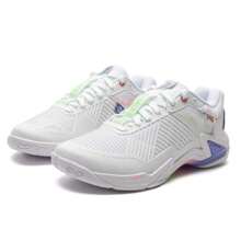 LI-NING Men's And Women's Sports Shoes, Couple's Sports Shoes, Lightweight, Comfortable And Breathable Badminton Shoes AYAT009-1