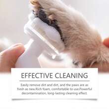 100ML Large Capacity Pet Paw Foam Cleanser Pet Cleaning Care Moisturizing And Nourishing Cat And Dog Paws Is Rich In Moisturizing And Nourishing Ingredients, Such As Natural Plant Oils, Etc