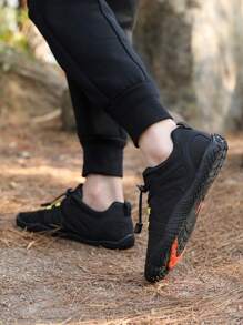 Novo Calçado de Caminhada Descalça Masculino Plus Size Espaço no Dedo, Sapatos de Trekking Respiráveis Antiderrapantes, Leves para Pesca