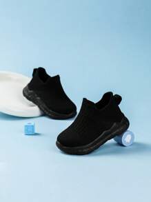 Toddler Kids All-Season Breathable Soft Wear-Resistant Versatile Slip-On Walking Shoes/Sneakers