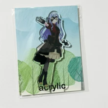 Figuras de anime BanG Dream! Roselia Band Cosplay - Soportes acrílicos modelo decoración dulce, señal de pie para fans, regalo de 15CM