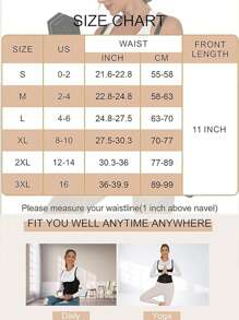 Schweißförderndes Taillenwellness-Trägershirt für Damen, eng anliegender Sport-BH Crop Top für tägliches Sitzen & Büroarbeit, um Fett zu verbrennen, für alle Jahreszeiten