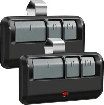 2pcs Compatibility With Chamberlain LiftMaster Craftsman Garage Door Opener Remote - Universal Compatibility With 893LM, 893Max, 971LM Models - Easy Programming And Long-Range Signal