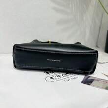 New Armpit Bag, Shoulder Bag, Crossbody Bag, Handbag, Commuter Bag, C Family Same - 黑色 - 查看 6
