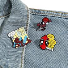 Disney Disney 1/3 Pcs Creative Cartoon Brooch Set Personalized Character Styling Enamel Pins Backpack Clothing Jewelry Metal Badge Accessories A Gift For Friends