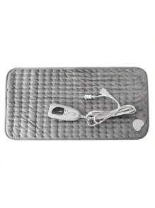 Almohadilla Cojín Térmica Eléctrica Temperatura 6nivele60*30 Color Gris - Tipo de Enchufe A USA (110-127V) - Ver 2