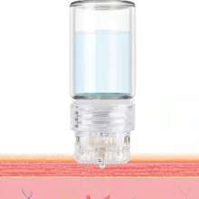Hydra Needle Titanium Needle Tool And Serum Applicator - Cosmetic Derma Roller Tool For Face,Beard Growth