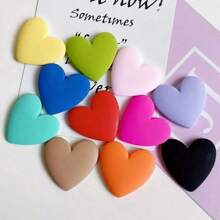 5/10 piezas Imanes para refrigerador con forma de corazón - Multifuncionales para cocina, pizarra de oficina, gabinete, decoración de lavavajillas - Perfectos para decoración del hogar y regalos de Navidad, Halloween