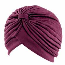 1pc Unisex Watermelon Print Stretchy Turban Hat, Yoga Head Wrap - Multicolor - View 32