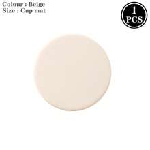 1/2/6pcs Macaron Colored Silicone Cup Lid - Heat-Resistant, Dustproof, Food Safe Circular Lid, Suitable For Tea And Water Cups, Very Suitable For Household Use