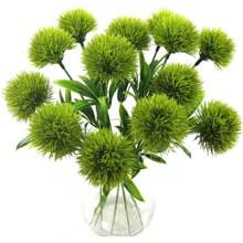 5/10pcs Artificial Plants Dandelion Bouquet Vases For Home Decor Wedding Decorative Fake Flowers Needlework Ornamental Flowerpot