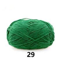 DUWEN 1.5mm Matte Chenille Yarn Doll Thread Handmade Crochet Knitted Material Thin Ice Stripe Thread