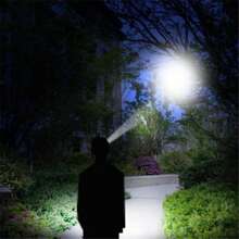 NetHong Super Bright Waterproof LED Head Torch Headlight USB Rechargeable Headlamp UK - Black - View 7