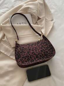 女士简约纯色单肩包，日常休闲使用