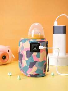 1个牛津布保温套，3档温度，适用于奶瓶、水杯等（无电池，需外接5V2A电源，建议使用原装USB线，仅作保温，不作快速加热） - 彩色 - 查看 5