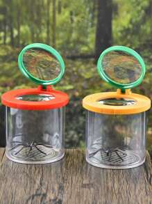 Outdoor Adventure Insect Magnifier Observation Box, Science & Education Insect Flip Cover Observation Cup