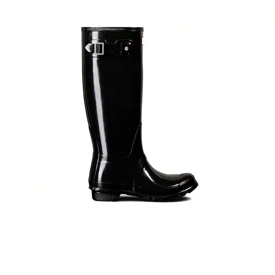 HUNTER Original Tall Gloss - Boots - Black - View 1