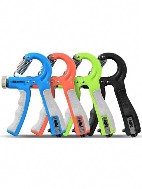 Adjustable 5-60KG R-Type Spring Mechanical Counter Grip Strengthener, Multi-Function Arm Strength Training & Finger Rehabilitation Exercise Equipment Gym Accessories, Deporte, Gimnasio, Ejercicio En Casa, Hand Grip