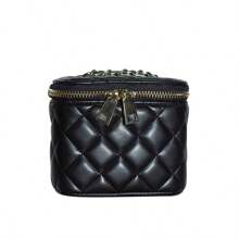 Lipstick Bag Crossbody For Women, Fashionable Niche Chain Strap Rhombic Handbag, Portable Shoulder Bag For Going Out & Shopping