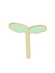 Enamel Plant Brooch, Cute Cartoon Lapel Pin, Enamel Brooch, Pins, Badges, Women, Girls, Children Clothing Bag Decor
