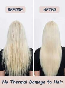 CRASTS 专业直发器、平板直发器、卷发器、快速加热、液晶显示屏、快速温度调节、钛硬板、家庭和沙龙使用、护发礼品 - 美規A型插(110-127V) - 查看 7