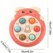 1pc-Pop Up Mole Toy - Funny Interactive Toy - Parent-ChildInteractive Toy-Holiday Gift -Birthday Gift -Perfect Gift - Multicolor - View 3