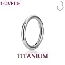 1pc Unisex Minimalist Non-Pierced Clip Closure Earrings, Made Of Sensitive G23 Titanium Or 316L Stainless Steel, Multi-Purpose For Ear, Nose, Lip