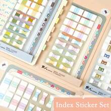 150 stuks/set multi-color label index sticker set, accent label sticker, creatieve multifunctionele index en classificatie, dik papier