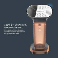 Rowenta, vaporizador de ropa, Pure Force 3 en 1, capacidad de 7 onzas, plancha vertical, planchado horizontal, removedor de pelusas, ligero, apagado automático, DR8855U1 - Removedor de plancha, vapor y pelusa 3 en 1 - Ver 7