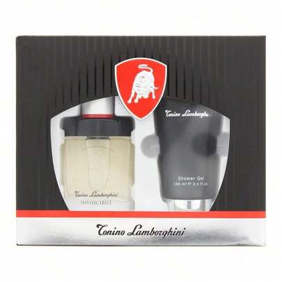 Tonino Lamborghini Invincibile Eau De Toilette 40ml + Shower Gel 100ml Gift Set