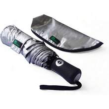UPF 50+ UV Protection Travel Umbrella Ultra Light Weight - White - View 1