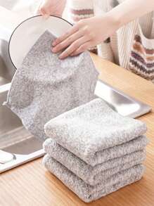 厨房去油洗碗布，不粘油，不脱落，洗碗巾，吸水加厚清洁湿巾，1 件/5 件/10 件装