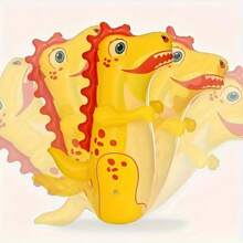 1 Piece Kids Dinosaur Inflatable Boxing Bag - Durable PVC, Outdoor Sports And Fun, Suitable For Ages 3-6, Yellow, Green, Rose Red, Dinosaur Toys Available