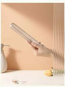 1pc/2pcs Toothbrush Holder, Wave Pattern Toothbrush Organizer Box, Portable Toothbrush Case With Cover, Dental Care Storage Box, Suitable For Travel And Business Trip