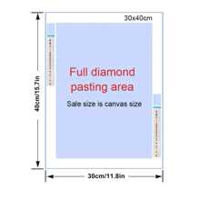 1 套精致樱花钻石画套件，5D DIY 钻石艺术，全圆形钻石马赛克，PMMA 钻石艺术套装，无框钻石墙饰，适合家庭和房间装饰，成人和初学者的完美生日礼物
